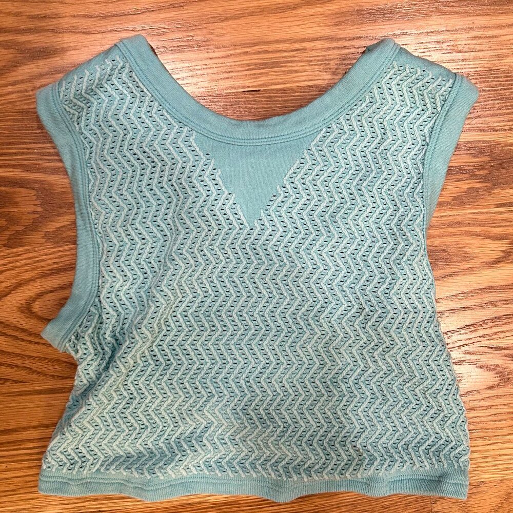 Free People Movement Free Throw Textured Muscle Tank